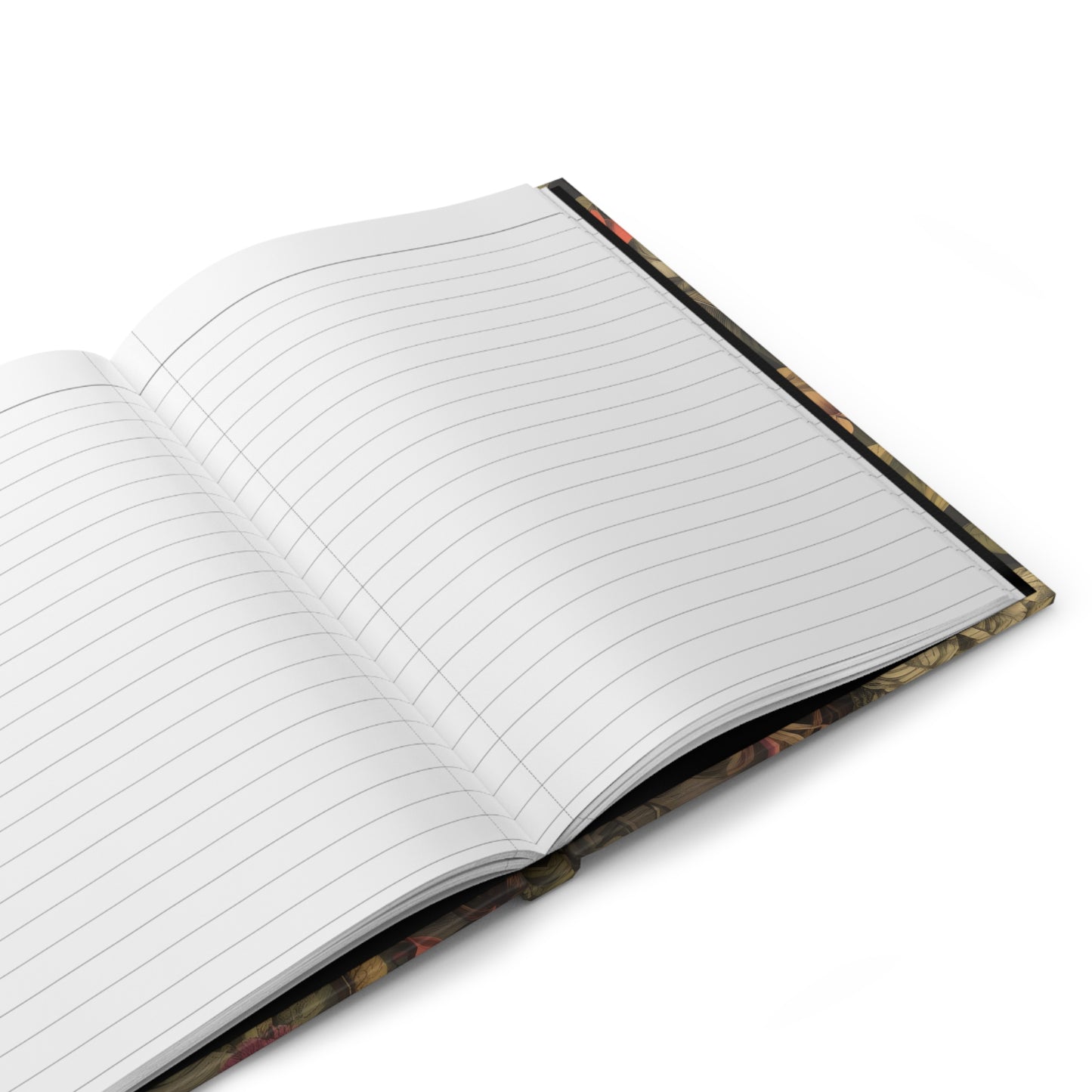 Tropical Botanical Hardcover Journal — Vintage Floral Notebook for Writing & Gift