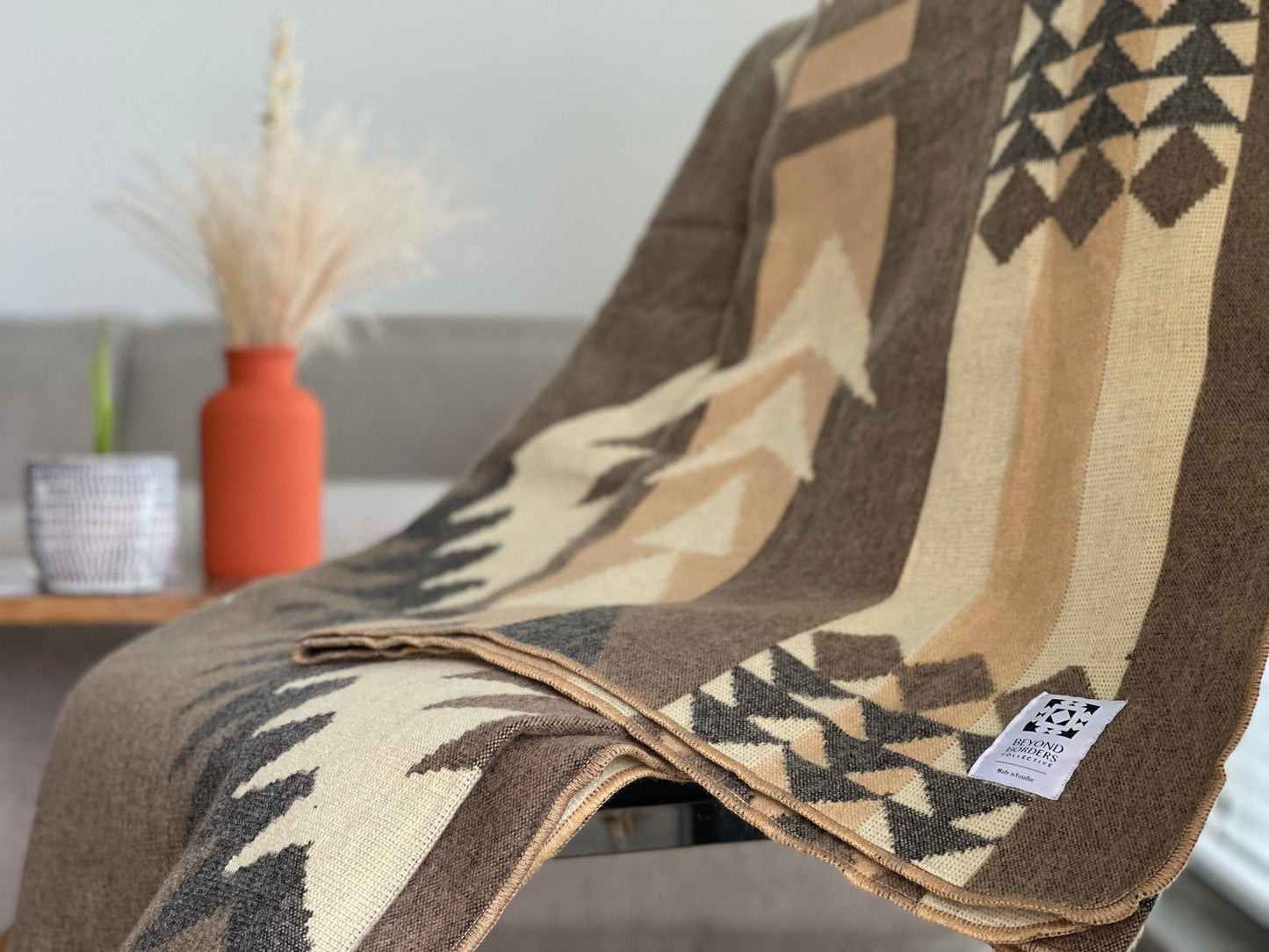 Loja Blanket - Taupe / Beige