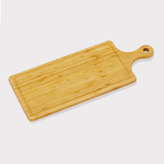 SET OF 3  LONG SERVING BOARDS WITH HANDLE 19.7" X 7.9" | 50 X 20 CM