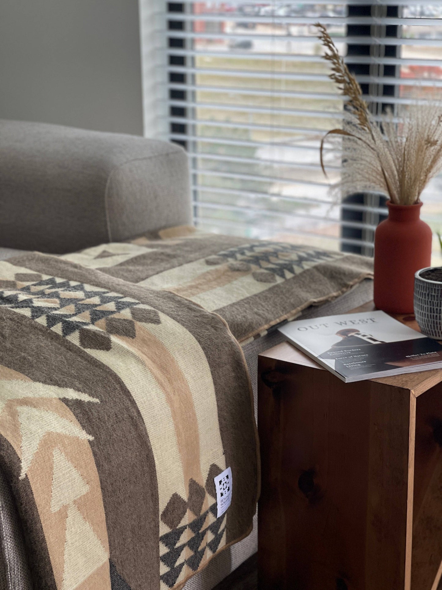 Loja Blanket - Taupe / Beige