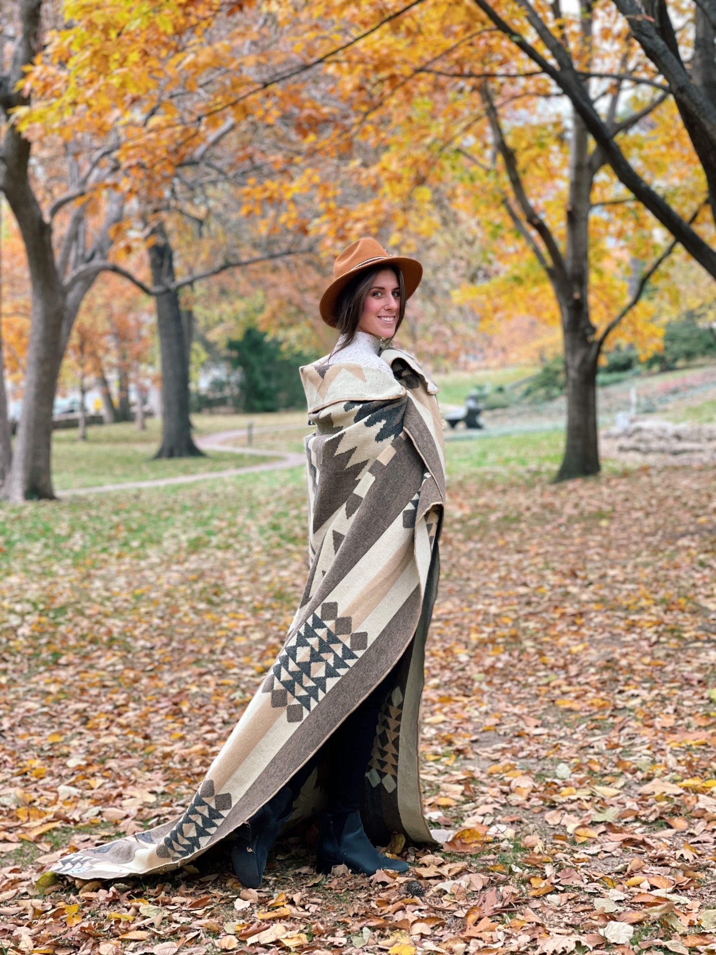 Loja Blanket - Taupe / Beige