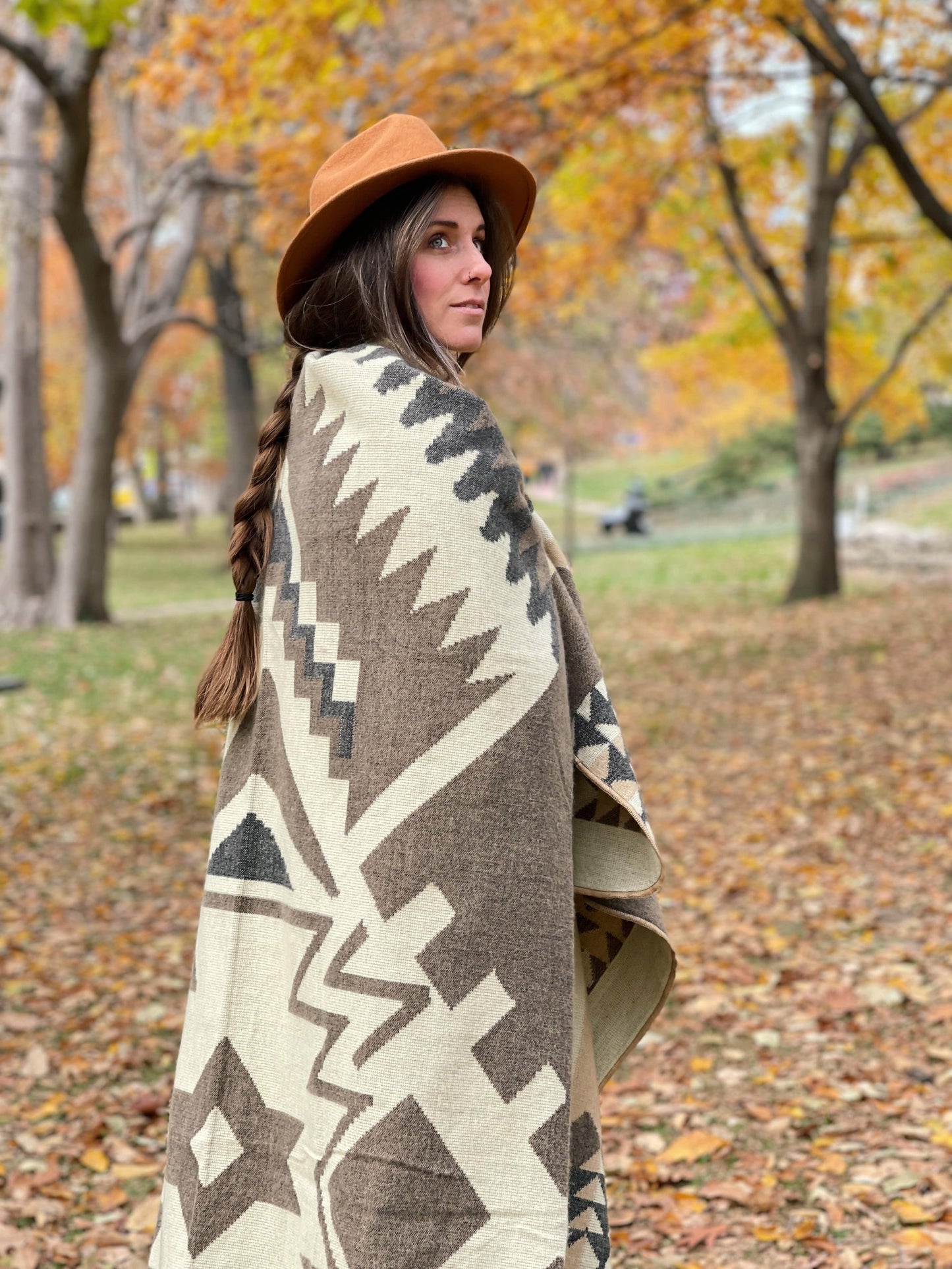 Loja Blanket - Taupe / Beige