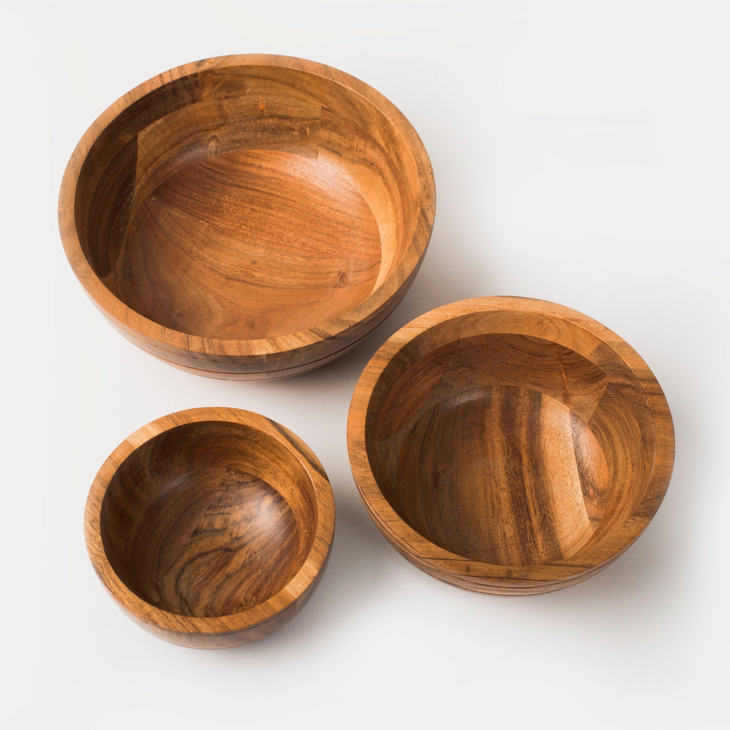 Grava Acacia Wood Bowls