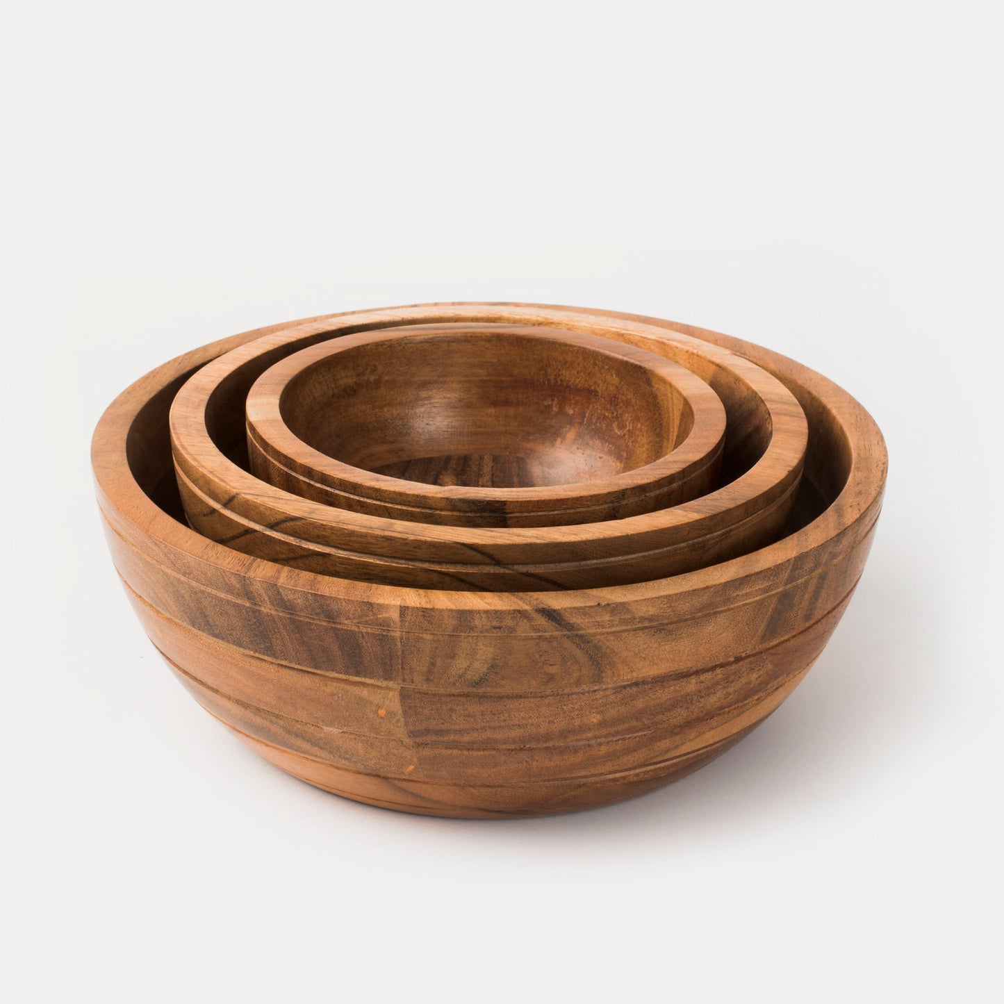 Grava Acacia Wood Bowls